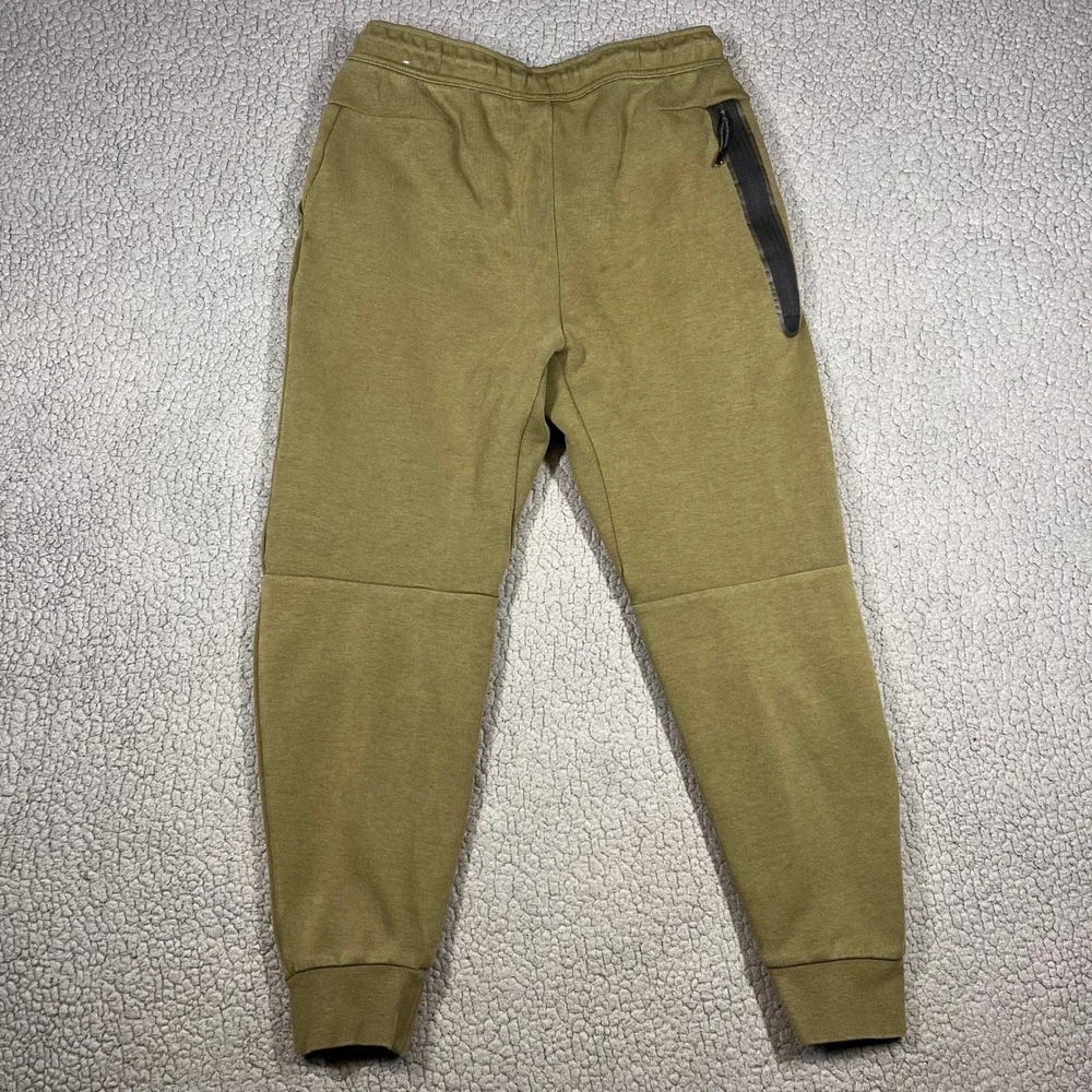 Nike Sportswear Tech Fleece Joggers Olive Green‎ Tapered Sweatpants CU4495-326 M
